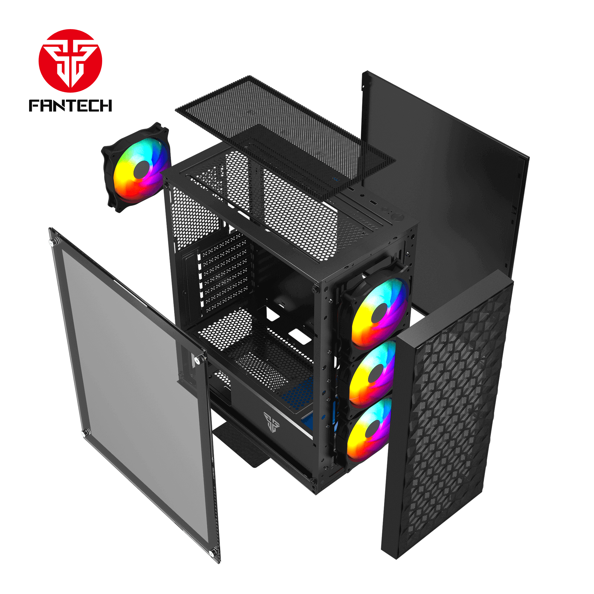 Fantech_AERO_2_CG83_Middle_Tower_Gaming_Case___Black_ 2 1