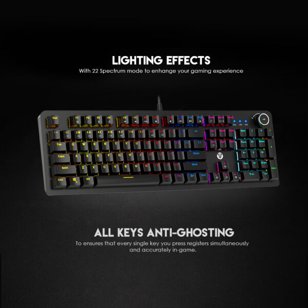 Fantech MAXPOWER MK853 V2 MECHANICAL KEYBOARD - Image 2