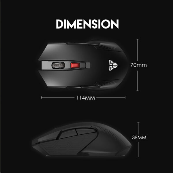 FANTECH WG10 RAIGOR II WIRELESS MOUSE - Image 3