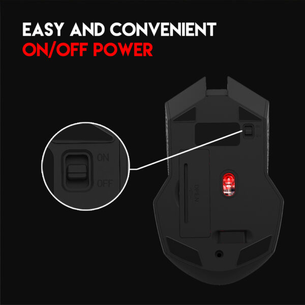 FANTECH WG10 RAIGOR II WIRELESS MOUSE - Image 8