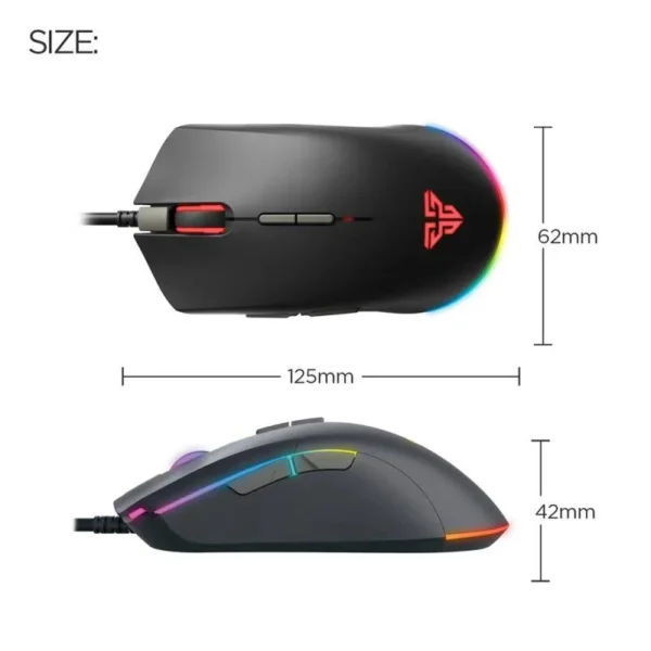 FANTECH X17 BLAKE GAMING MOUSE - Image 3