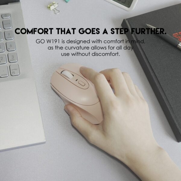 FANTECH W191 (Black) GO WIRELESS MOUSE SILENT SWITCH MOUSE - Image 4