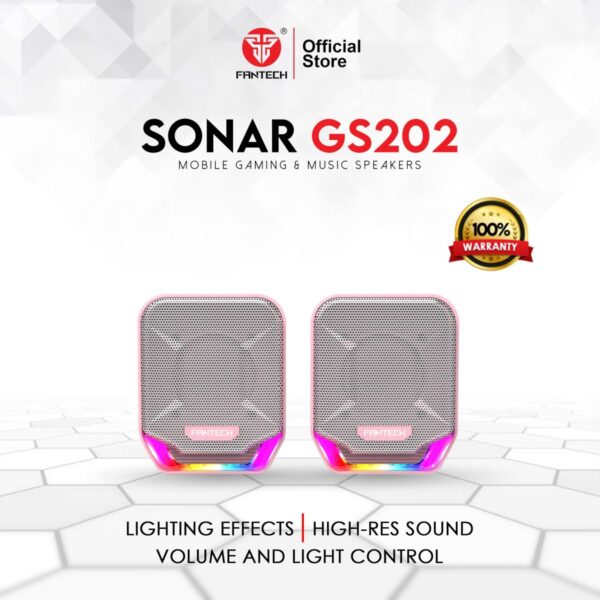 Fantech SONAR GS202 GAMING SPEAKER SAKURA EDITION PINK